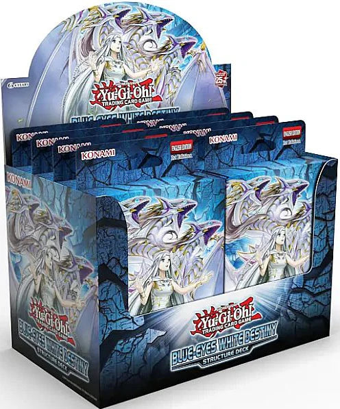 Yu-Gi-Oh! Blue-Eyes White Destiny  Structure Deck DISPLAY - INGLES
