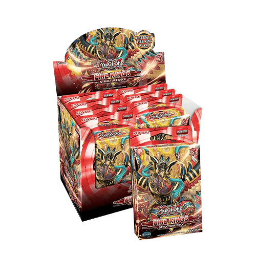 Yu-Gi-Oh! Fire Kings Structure Deck DISPLAY - ESPAÑOL